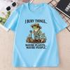 Funny Gardening Frog Tee Plant Lover TShirt Gardener Dark Humor Graphic T Shirts Unisex Cotton Designer Tshirts Woamn Clothing