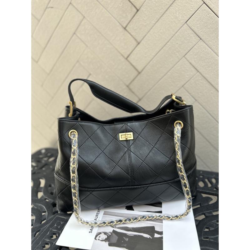 Замшевая коричневая сумка-тоут женская большой вместимости новая сумка на цепочке ретро сумка подмышку