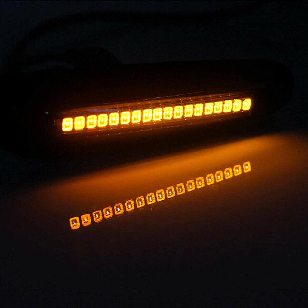 2PCS Led Dynamic Side Marker Turn Signal Light Sequential Blinker Light for B*MW E90 E92 E60 E87 E82