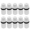 10Pcs Sandblaster Nozzles Adapters Ceramic Nozzles
