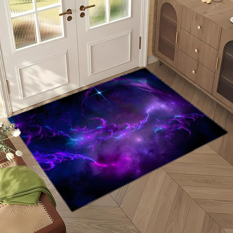 Purple Vibe (5) Office Rug Elegant Floor Rug for Office Living Room Bedroom and Indoor Home Spaces