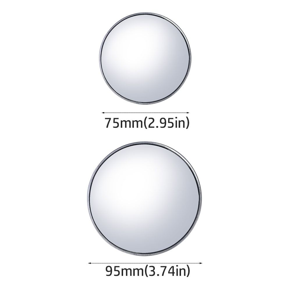 HD Convex Truck Bus Round Blind Spot Mirror Blind Spot Auxiliary Mirrors  Auto Accessories