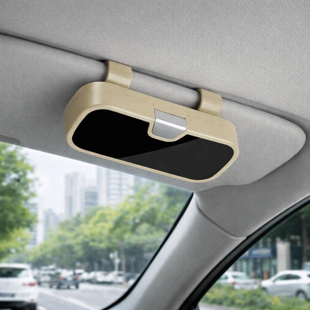 Scratch Resistant Car Glasses Box Shock-proof Sun Visor Glasses Holder Vehicle Organizer