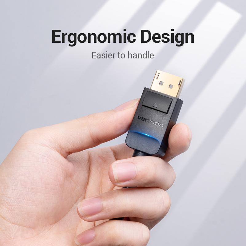 Vention Displayport-кабель VGA 1080P DP-VGA конвертер между мужчинами для ноутбука, проектора, монитора, порт дисплея к адаптеру VGA