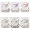 Mirror Chrome Nail Powder Metallic Holographic Chrome Nail Powder Mirror Nail Chrome Powder for Manicure Nail Art Decors