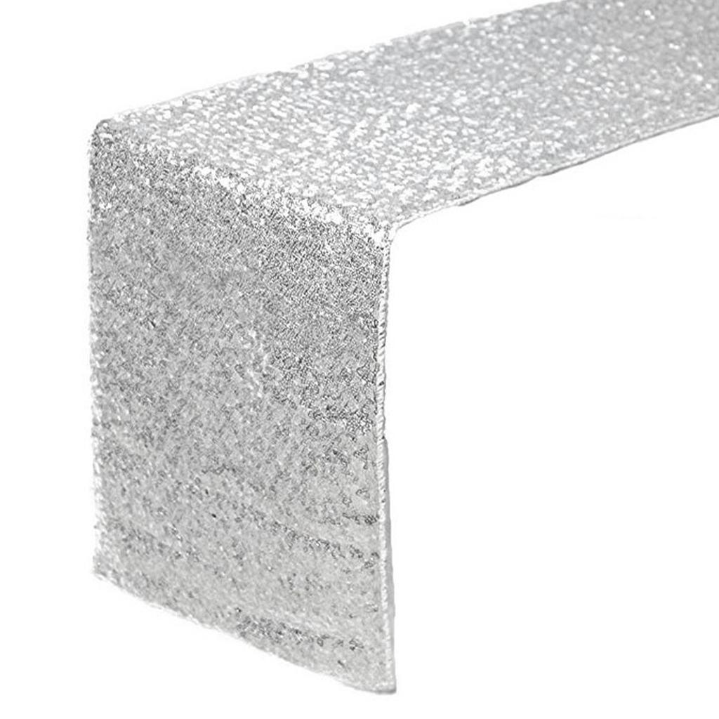 Tablecloth Polyester Fiber With Gold Sequins Table Cover For Table Home Wedding Decoration