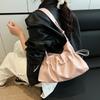 Light Luxury Niche Bag Women's  New Pleated Underarm Cloud Bag Versatile Shoulder Crossbody Bucket Bag