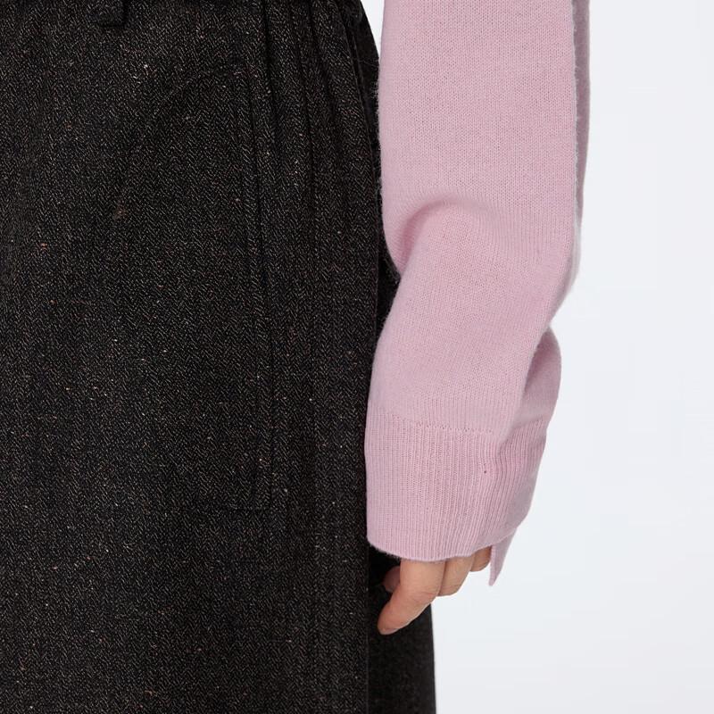 JNBY 2024 Winter Loose-Fit Parachute Pants