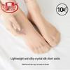 Women's Summer Thin Antibacterial Short Silk Socks