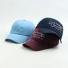 Embroidery Purple Cap Summer New Women's Big Head Circumference Sunshade Sun Protection Versatile Baseball Cap