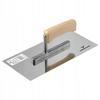 STAINLESS STEEL TROWEL for plaster glue with wooden handle Smooth 270x130mm Vorstahl