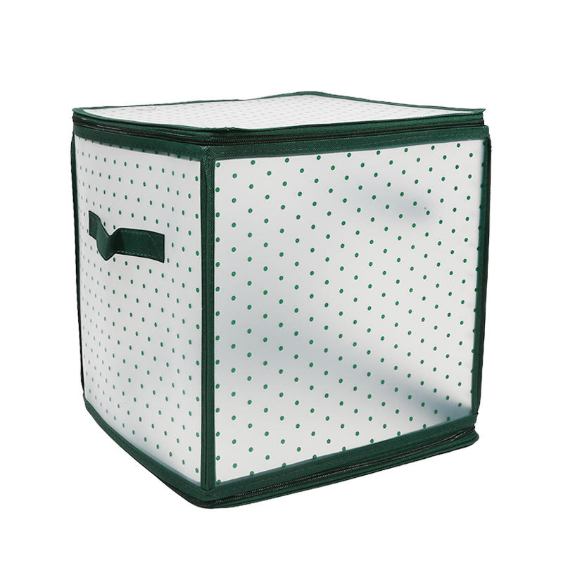 64 Grids Christmas Ornament Storage Box Foldable Christmas Ball Organizer Container Box Holiday Christmas Decoration