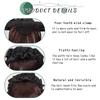 Synthetic Fake Bangs Hair Neat Fringe Bands with Headband Heat Resistant Bangs In Hair Extensions Hairpiece