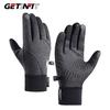 Прочные и безопасные Велосипедные перчатки Getinfit Теплые Шерстяные Ветрозащитные Водонепроницаемые Велосипедные Перчатки с сенсорным экраном Фитнес Перчатки с полными пальцами Для активного отдыха Бег Лыжи