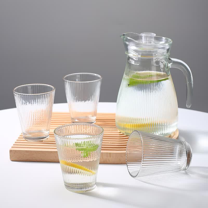 Wanjing Fengya 5-Piece Glass Water Pitcher Set