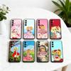 M-Manga C-candys candy-cc Чехол для телефона Samsung Galaxy A73,A72,A71,A70,A53,A52,A51, Мягкий силиконовый черный чехол