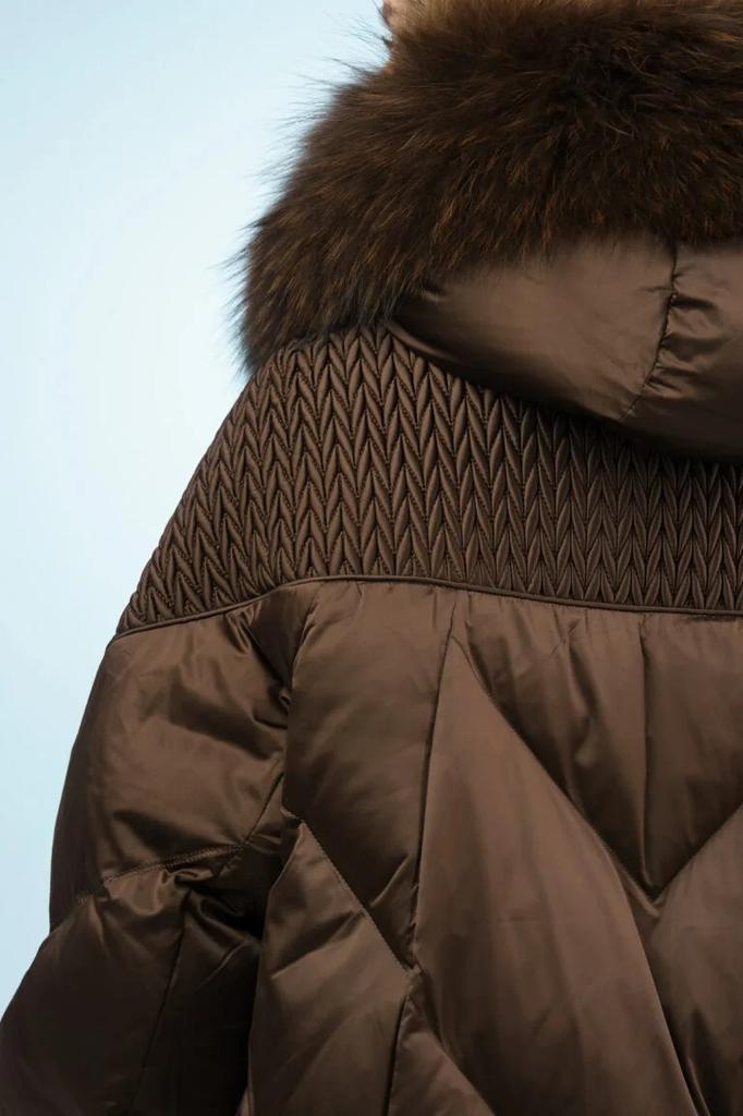 Куртка женская Vo-tarun 085 M светло-коричневая