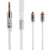 Yinyoo Earphone Recable MMCX YYX4745 High Purity Silver Plated 16 Core Earphone Cable Improved Sound Quality Earphone Upgrade Cable Audio Headphone