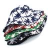 Двусторонняя шляпа рыбака из кокосовой пальмы Hawaii, мужская и женская повседневная шляпа с принтом для летних путешествий и защиты от солнца