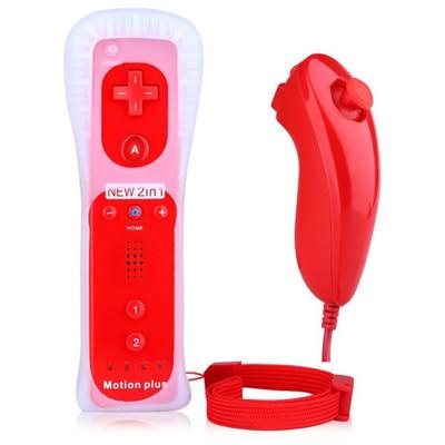 2in1 for Wii Left Right Controller Steering Wheel Compatible Combo Set for Wii Remote