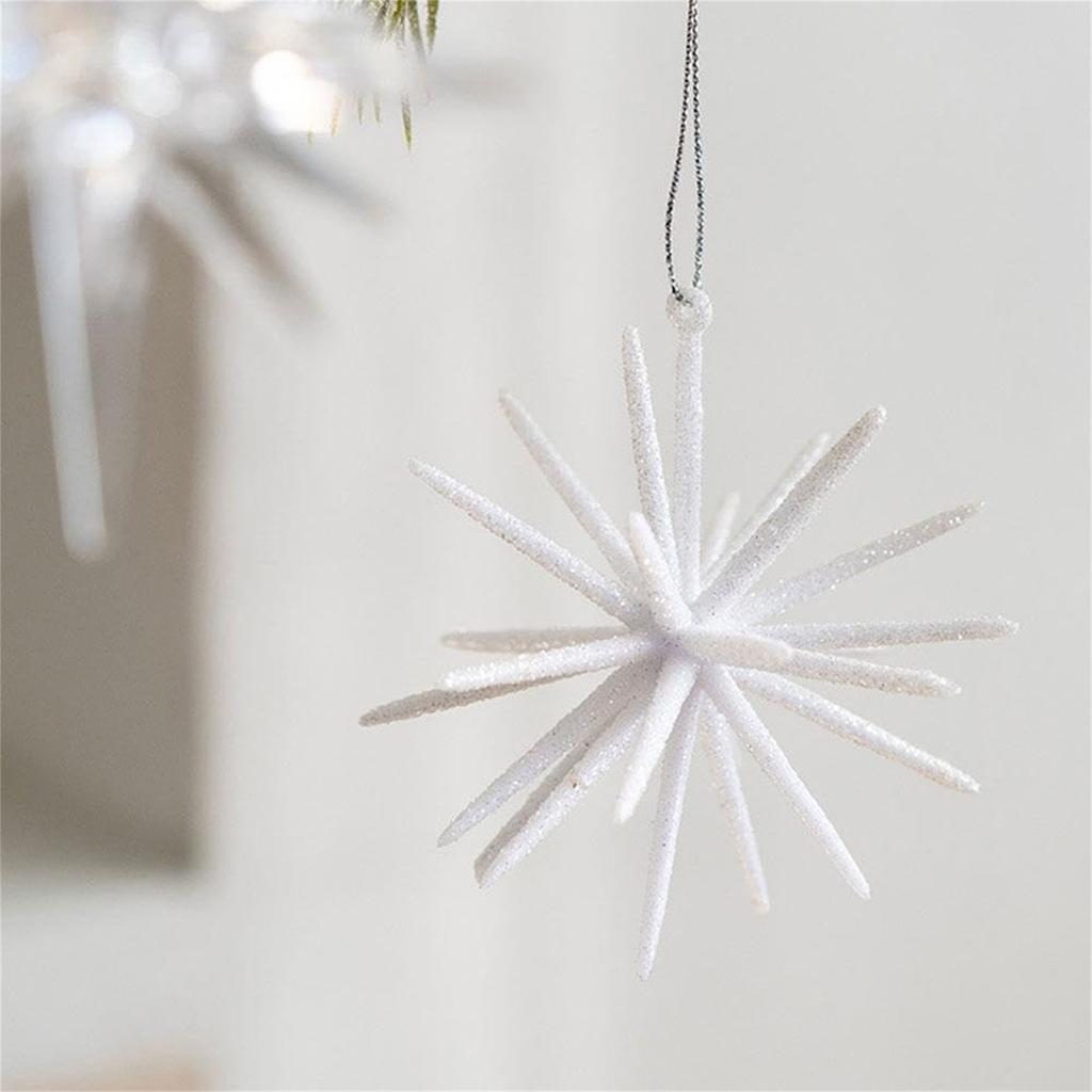 Звездные украшения, блестящие подвесные звездные украшения, звездные украшения для елочных украшений, пластиковые рождественские звезды, подвесные декоративные украшения для елки