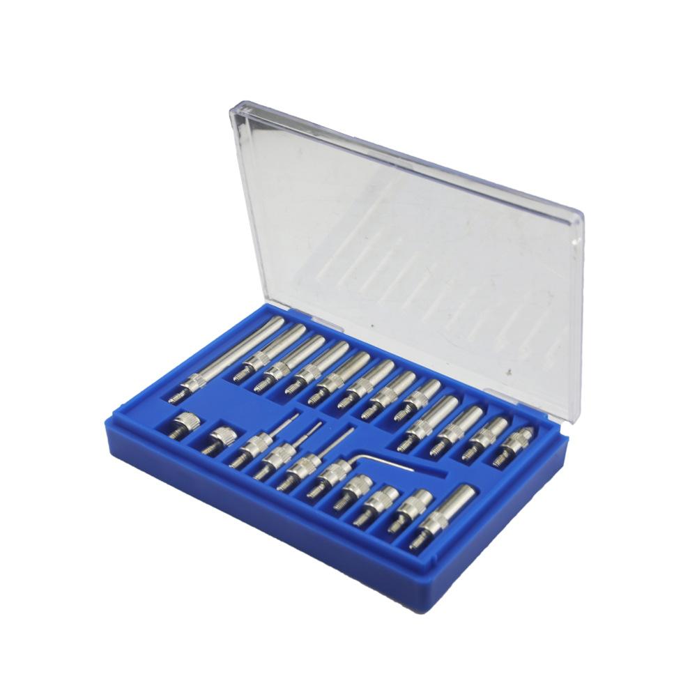 22 шт./комплект стальной циферблатный индикатор с резьбой M 2,5 для циферблатных и тестовых индикаторов с точностью резьбы 0,01 мм