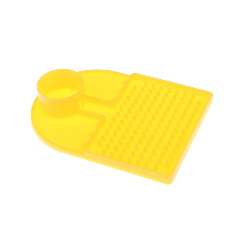 Пластиковая кормушка для пчел, новый дизайн, вход в улей, внутренняя бутылочка, адаптер, не допускающий утопления, принадлежности для пчеловодства