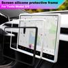 For Tesla Highland Screen Protector Silicone Frame Display Edge Body Cover Central Control Accessories For Tesla Model 3 Y