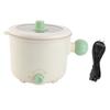 Electric Cooking Pot Multifunctional Non Stick Portable Mini Electric Hot Pot for Kitchen Dorm 1.8L