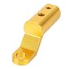 Rearview Mirror Base Extension Mount Bracket Hooks Support Holder for Motorcycles(Golden)