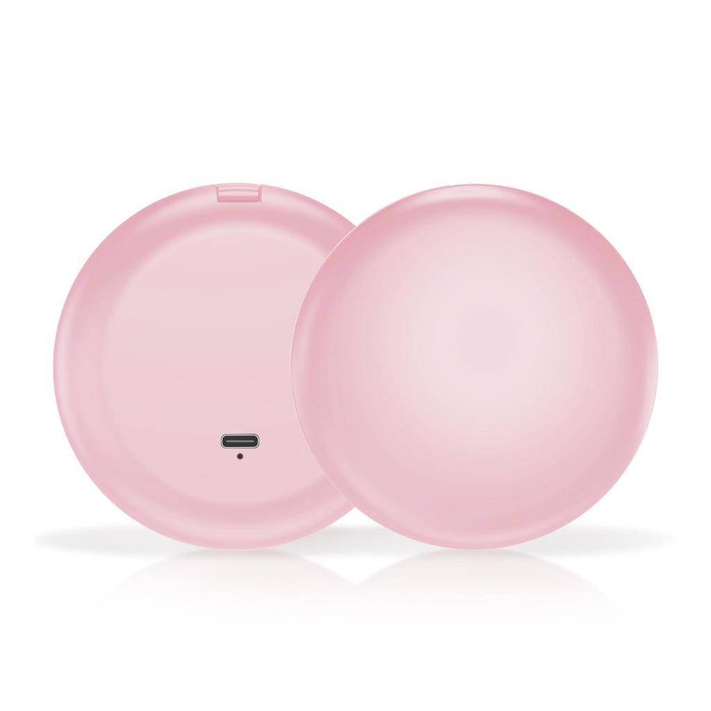 Портативное двустороннее зеркало для макияжа со светодиодной подсветкой, 10-кратное увеличение, складное, с подсветкой для гостиной