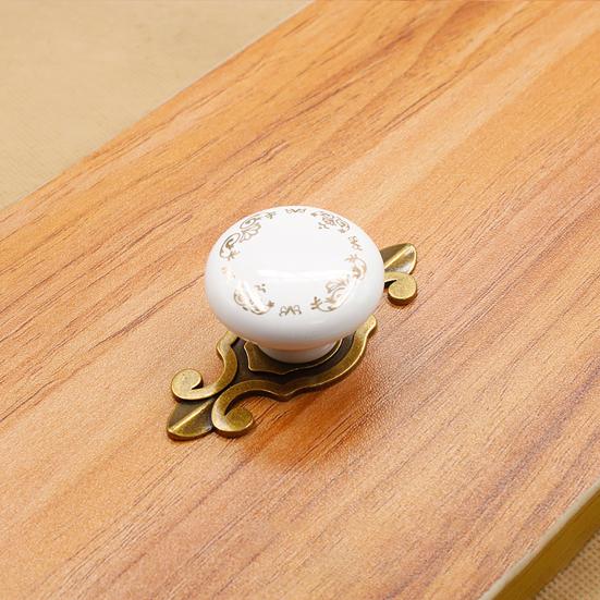 Ручка ящика, утолщение, удобная сенсорная круглая керамическая ручка для шкафа, дверная ручка, мебель