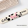 Pink Kitten Non-Slip Mouse Pad & Keyboard Wrist Rest