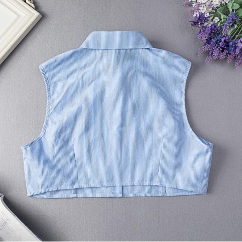 S-XXL Fake Collar for Mens and Women Shirt Detachable Collars Formal Suits Large Size False Collar Half Shirt Accessories