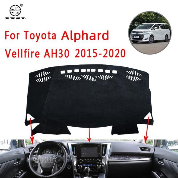 Для Alphard Vellfire 30 AH30 2015 ~ 2022, чехол для приборной панели, коврик для приборной панели, ковер, коврик для приборной панели, солнцезащитный козырек для салона автомобиля, защита