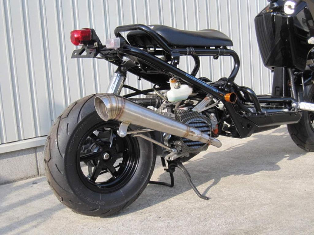 RinParts Дышащий GP Racing 1103283 Нержавеющая сталь Глушитель для скутера Zoomer