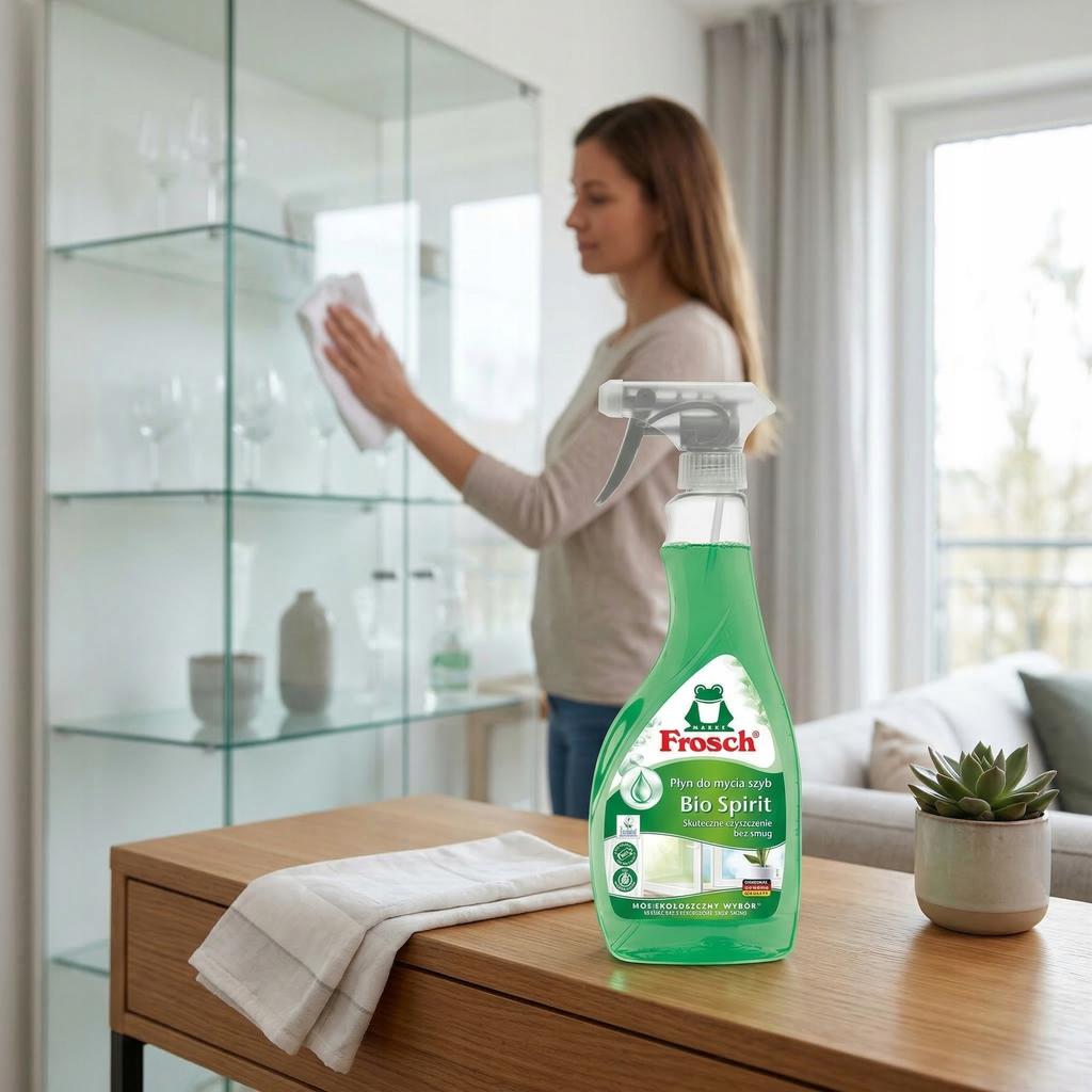 Frosch Bio Spirit Window Cleaner Effective Streak-Free Cleaning 500ml