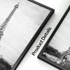 Paris Tower City Landscape Black White Vintage Wall Art Canvas Painting Nordic Posters And Prints Wall Picture Living Room Decor