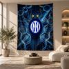 Decorative Tapestry,Borussia Dortmund Printed Wall Art, Lightweight Wall Hanging For Bedroom Background