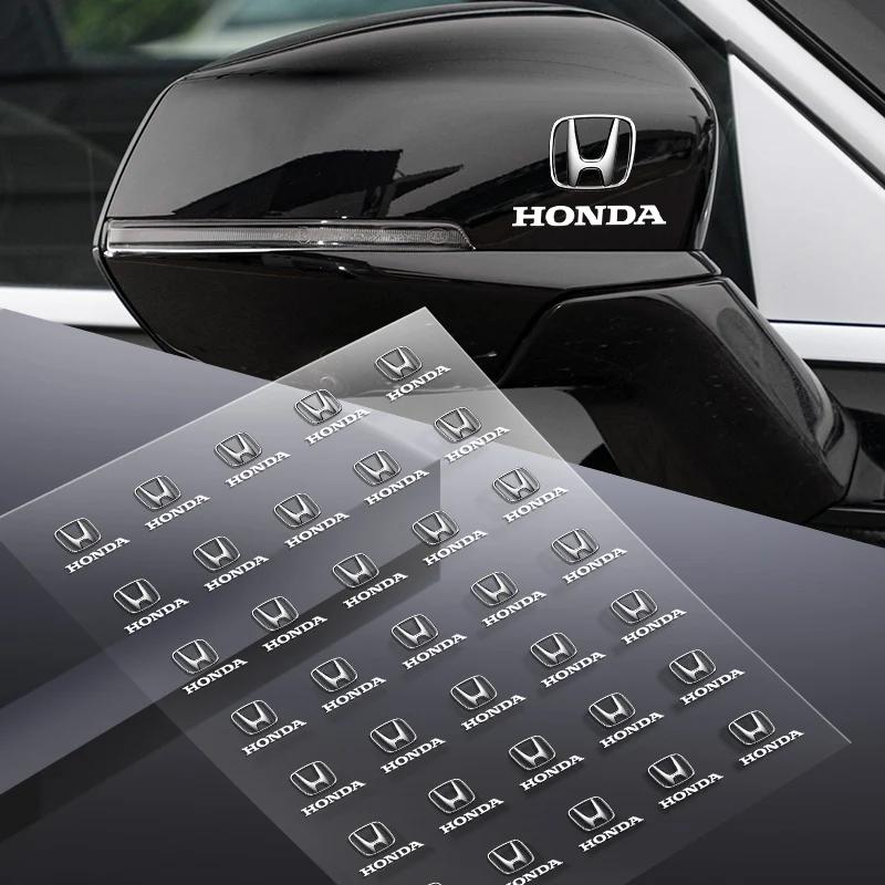 Creative stickers emblem Auto Decor Decals Car Window Wiper Stickers For Honda Civic Accord CRV Hrv Jazz Car Accessories FJ6 hbrn5