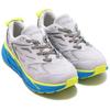 HOKA Clifton L Suede Lunar Rock Diva Синие мужские кроссовки Серые 1122571-LRDB
