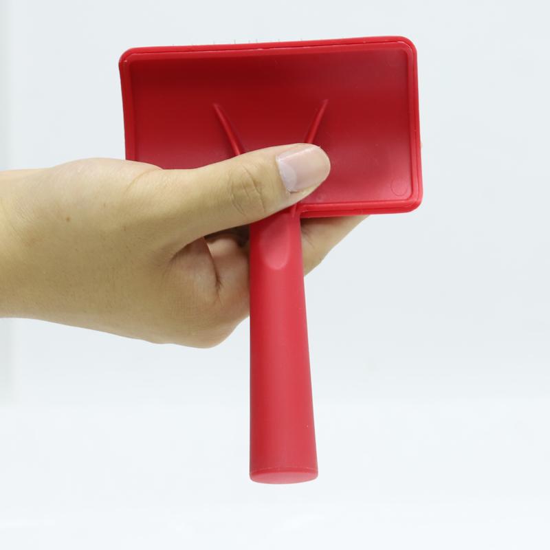 Pet Slicker Brush Factory  Customize Cleaning Easy Dog Hair Grooming Salon Pet Slicker Brush Removes Undercoat Shedding