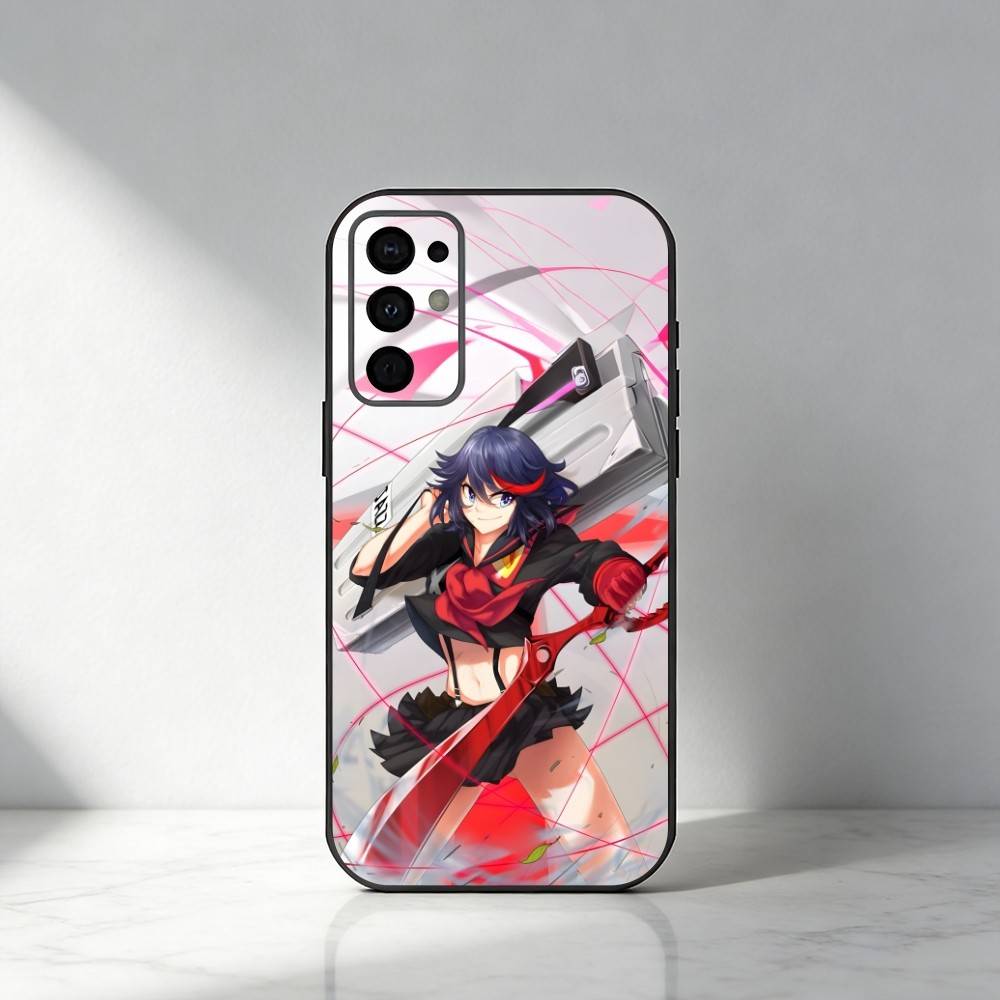 Anime KLKill R-Ryuuko Phone Case For Samsung S25,S24,S21,S22,S23,S20,Ultra,S26,Plus,Fe,Note,5G Black Cover