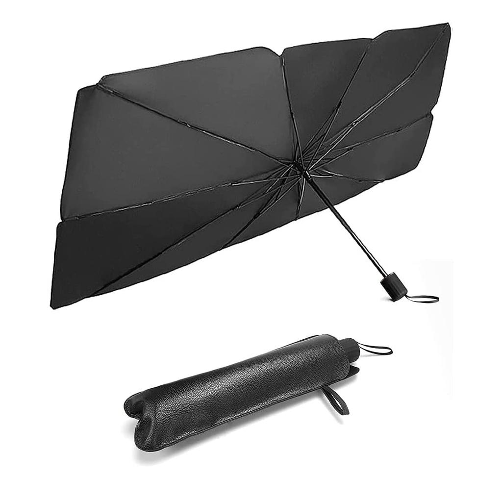 Sunshade for Car Windscreen, Titanium Insulation Material, UV/Heat Protection, Easy Installation, Light Blocking, Privacy