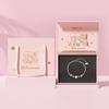 Sanrio [925 Silver | Customized Engraving] / Lucky Four Leaf Clover Light Luxury Runaway Princess Luminous 6028-8 Hello Kitty Bracelet_20241011182818