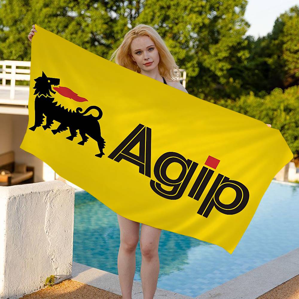 A-Agips-S E-Eni-S Пляжное полотенце из микрофибры для гонок Впитывающее Быстросохнущее Мягкое Полотенце для йоги, плавания, курорта, альпинизма