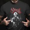 Ретро футболка Папы Эмеритуса из Ghost, футболки рок-группы Ghost в стиле хэви-метал