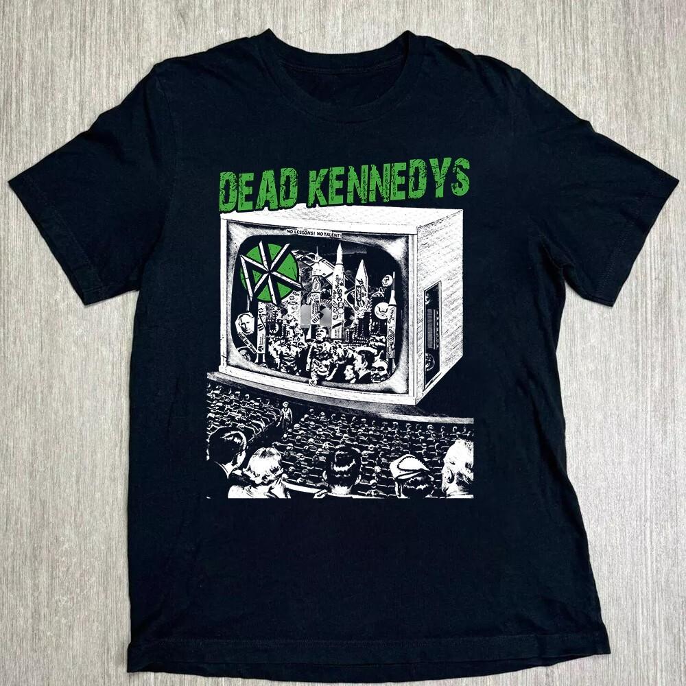 Ретро Dead Kennedys Короткий рукав Унисекс Все размеры 10D510 Унисекс Футболка