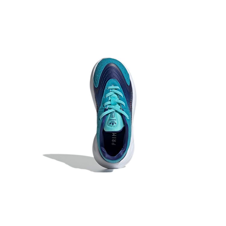 adidas Originals Ozelia Нескользящие Дышащие Низкие Кроссовки на Толстой Подошве Повседневные Папины Кроссовки Детские Кроссовки Синие H00826