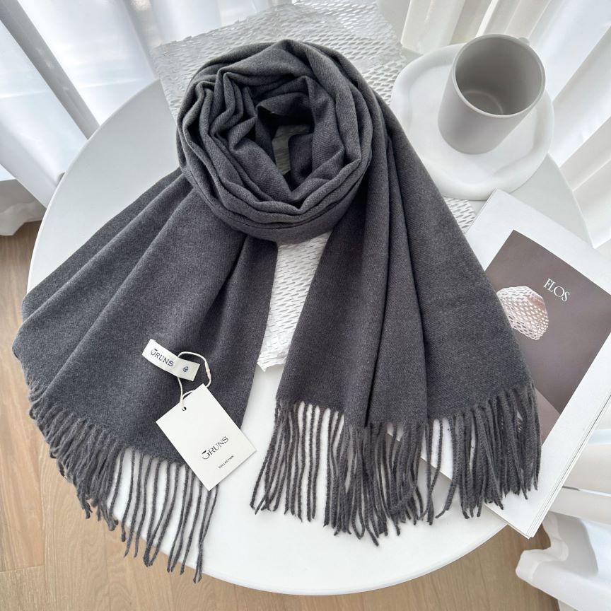 Women's Luxurious Cashmere Scarf Shawl - 250g, Perfect for Autumn & Winter
